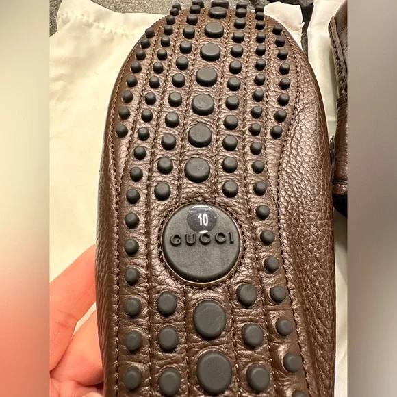 Men’s Gucci Drivers - size 10 - Picture 2 of 3